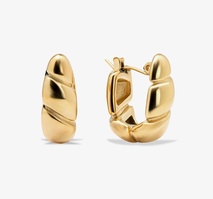 Sensora Jewelry Flow Hoops Ohrringe (Edelstahl)