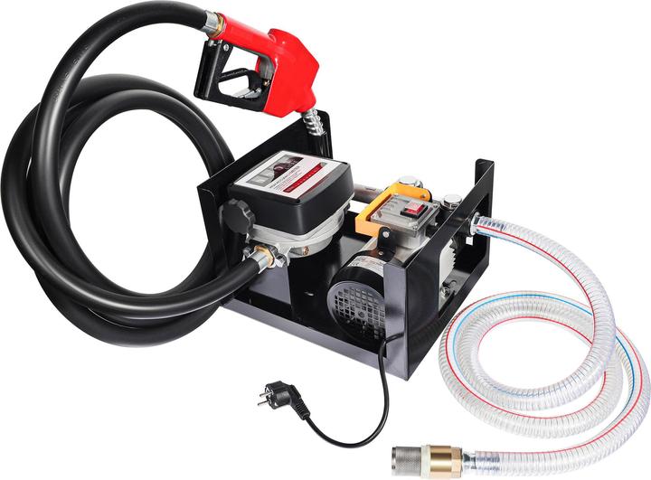Produktbild Wiltec Heizöl- und Dieselpumpe 230V/550W 50l/min selbstansaugend Pumpe Pistole