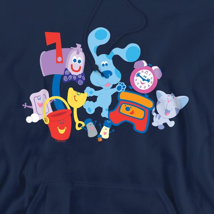 Immagine prodotto Blue´s Clues Blue's Clues Friend Party Felpa con Cappuccio Uomo (S)