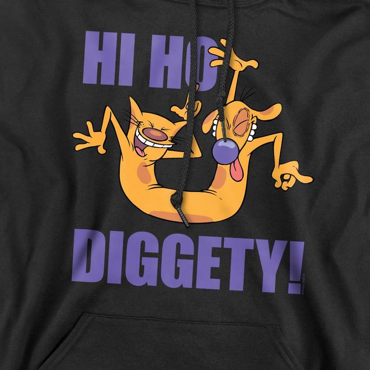 Immagine prodotto CatDog Hi Ho Diggety Felpa con Cappuccio Uomo (XL)