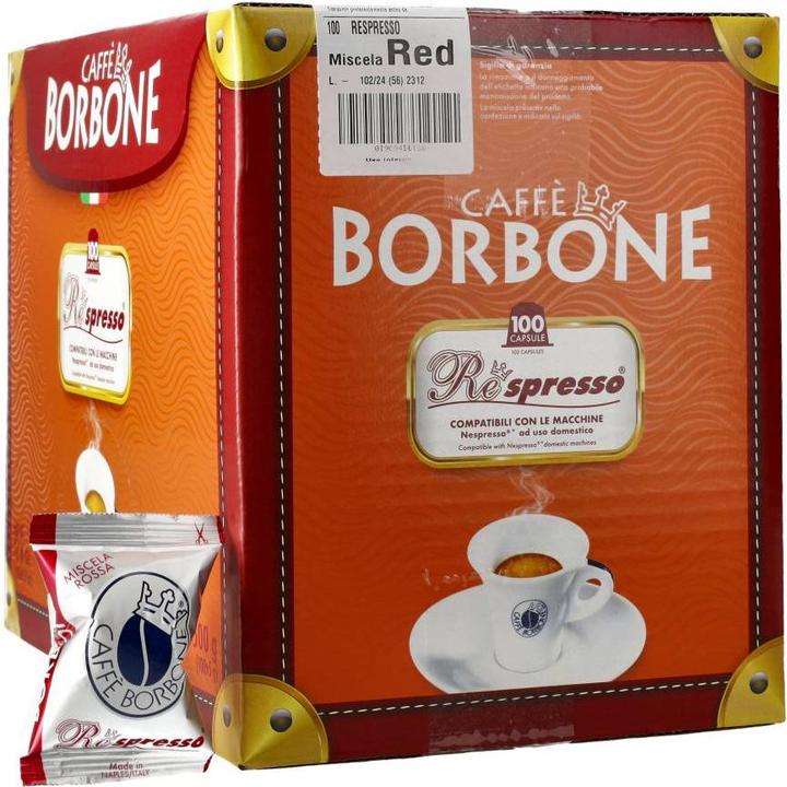 Immagine prodotto Caffè Borbone Rosso Respresso (100 x Porta.)