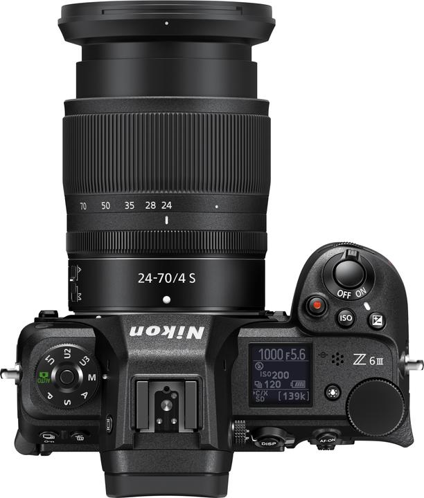 Actual product image Nikon Z6III Kit (24 - 70 mm, 24.50 Mpx, Full frame)