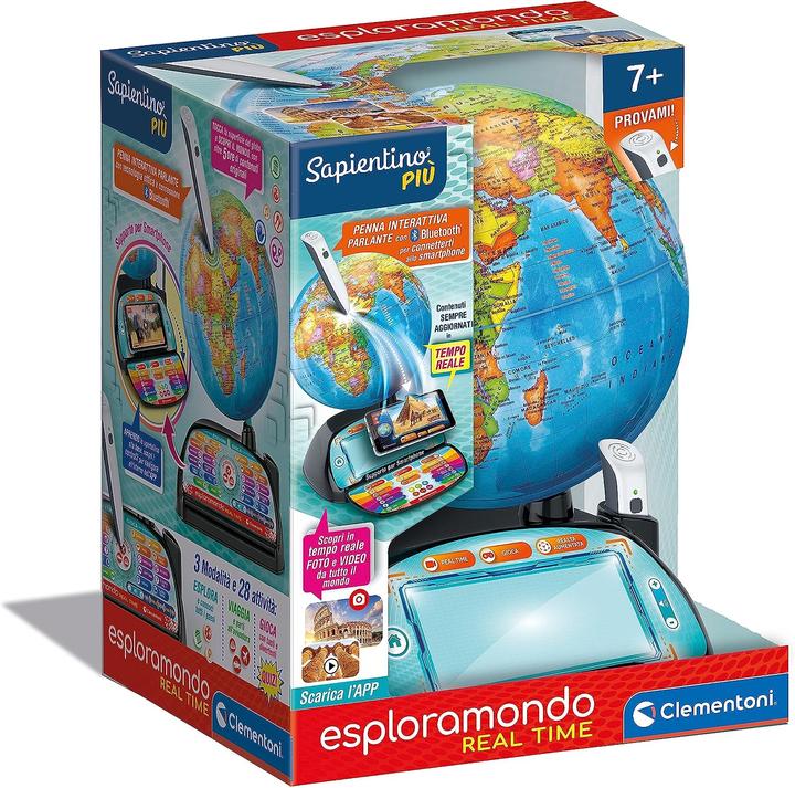 Image du produit Clementoni Explorer le monde en temps réel (Italien)