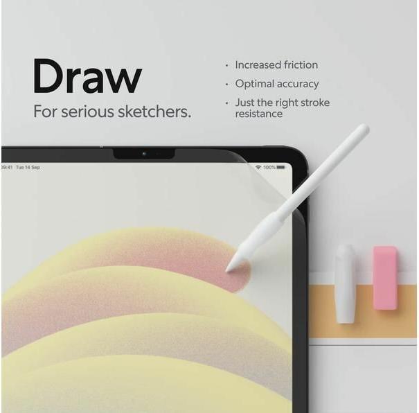 Image du produit Paperlike Protecteur d'écran (2 pièce(s), iPad Air 2020 (4. Gen), iPad Pro 11 2021 (3ème génération), iPad Air 2022 (5e génération), iPad Pro 11 2020 (2. Gen), iPad Pro 11 2018 (1. Gen), iPad Pro 11 2022 (4e génération))
