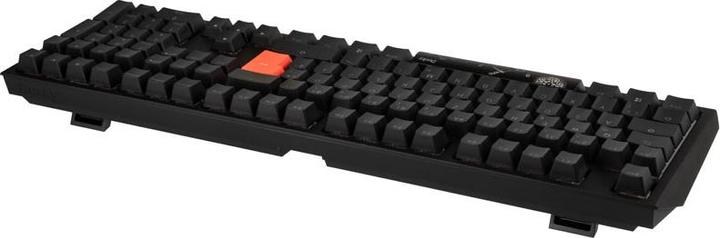 Actual product image Ducky Shine 7 PBT Gaming Keyboard, MX-Speed-Silver, RGB LED - blackout (DE, Cable)