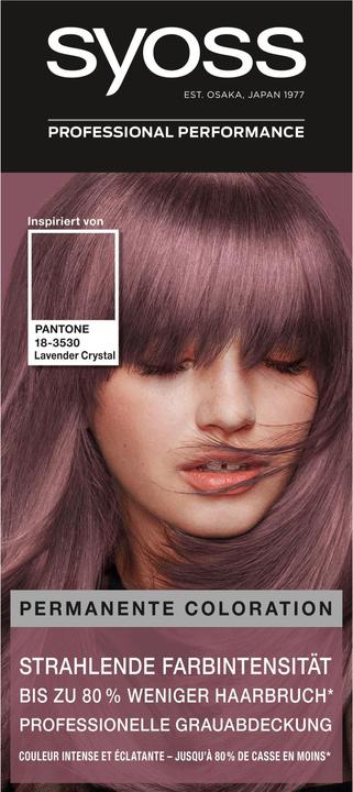 Actual product image Syoss Permanent colouration (8_23 Lavender Crystal)