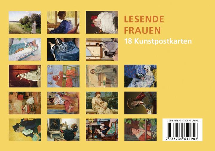 Produktbild Postkarten-Set Lesende Frauen (18 Stk.)