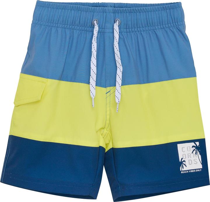 Color Kids Badeshorts Colorblock Limelight (140)