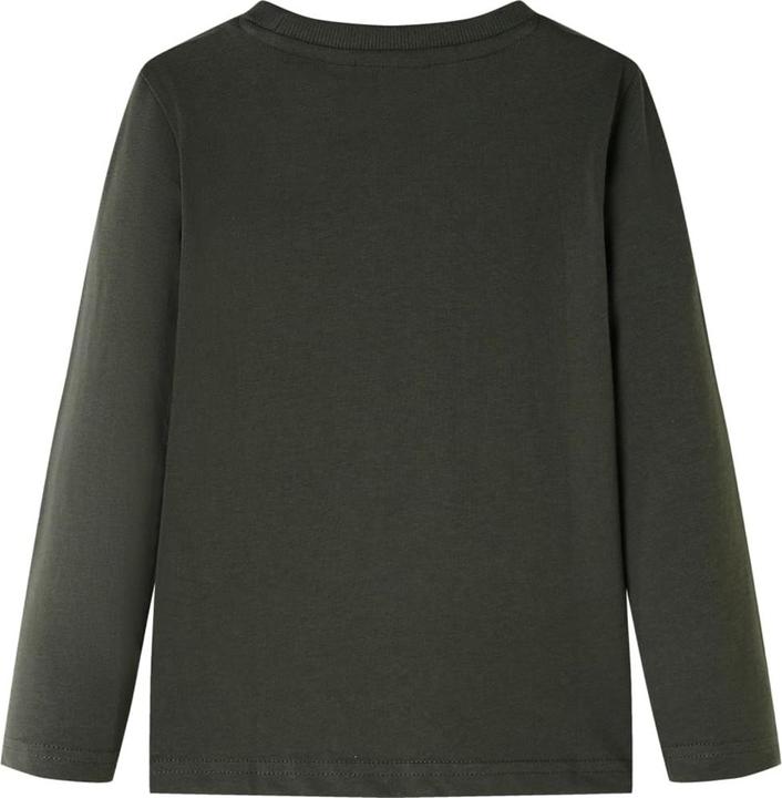 Immagine prodotto VidaXL Camicia da bambino a maniche lunghe kaki 104,Materiale: 100 (104)