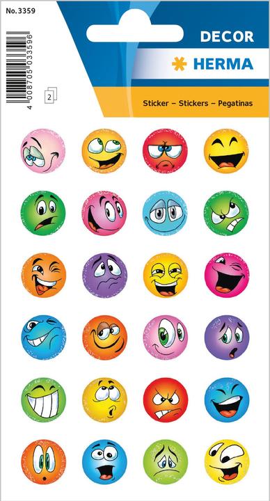 Produktbild HERMA Sticker Emoji