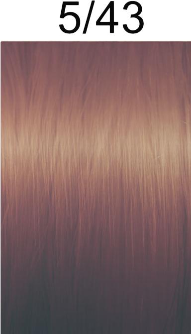 Actual product image Wella Illumina Color (5/43 light brown red-gold)