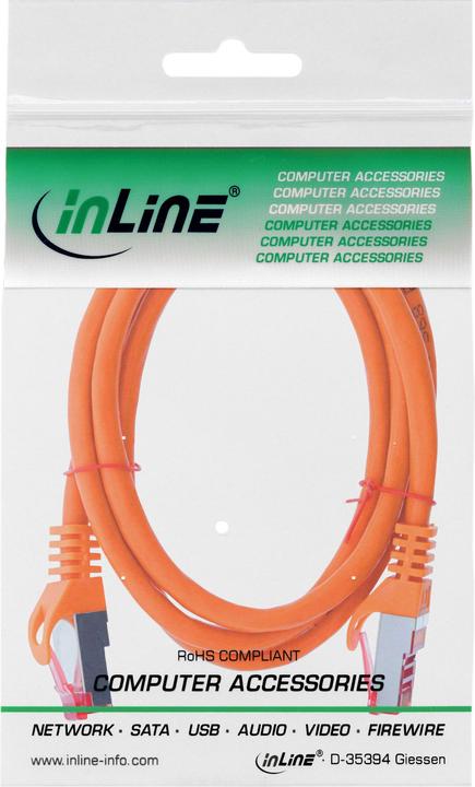 Actual product image InLine Network cable (S/FTP, CAT6, 2 m)