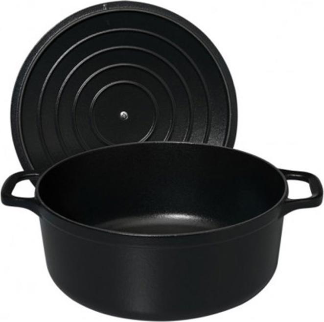 Produktbild Chasseur Braeter 28cm rund matt, Gusseisen 6,10l (28 cm, Bräter + Schmortopf, Gusseisen)