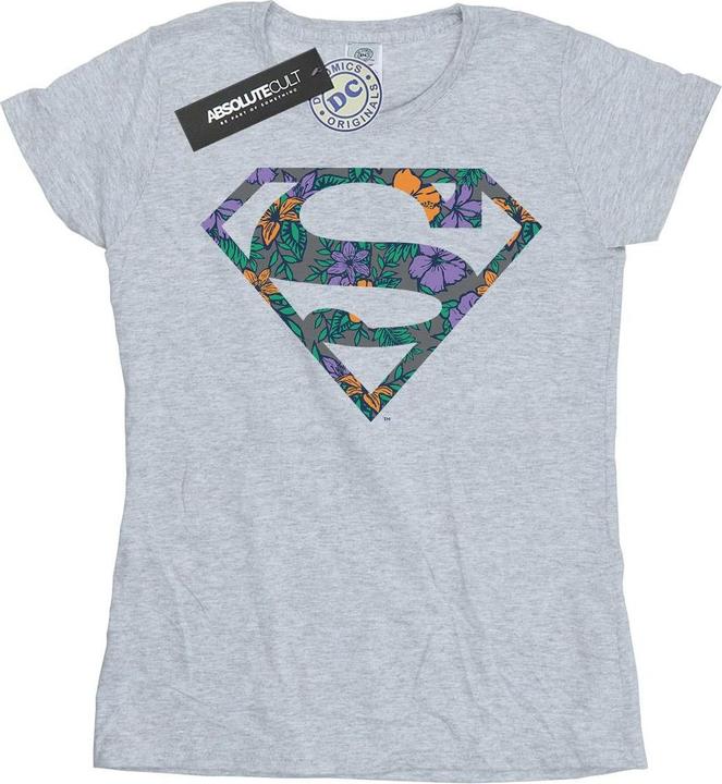 Superman Floral Logo 1 TShirt (M)