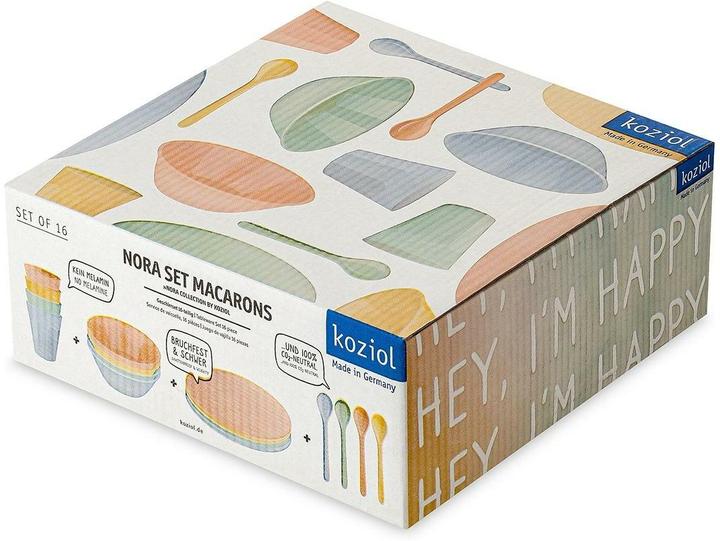Immagine prodotto Koziol Nora Set Macarons (16 Pezzo/i)