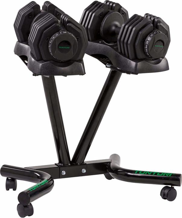 Actual product image Tunturi Selector Kurzhantel - verstellbare Kurzhanteln (1 x 2.5 kg - 25 kg)
