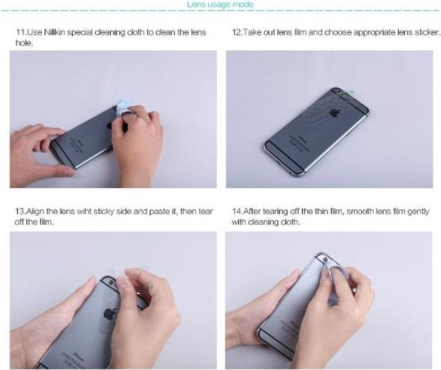 Actual product image Nillkin Super Clear (1 Piece, Sony Xperia X)