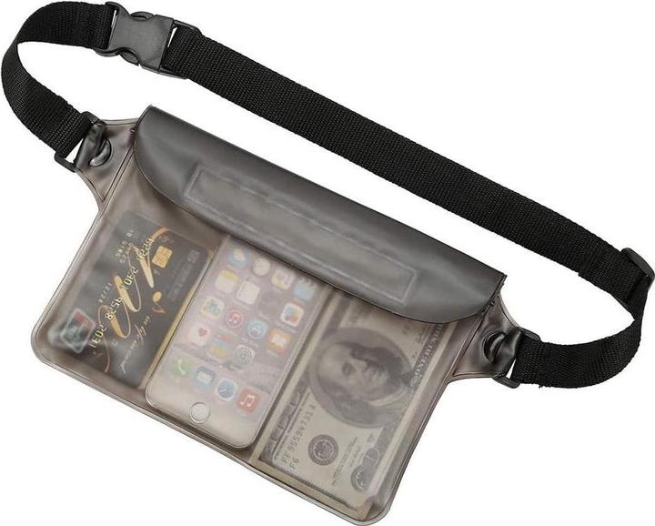 Actual product image JTI Waterproof bag for valuables - 3 layers - Black