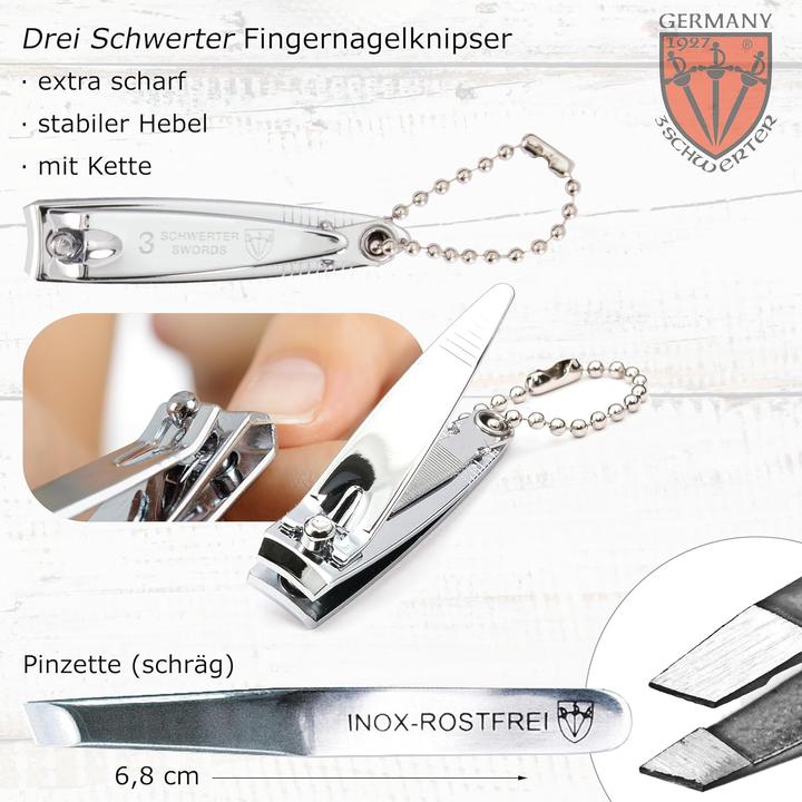 Immagine prodotto Drei Schwerter 6-teiliges Maniküre-Set Catania