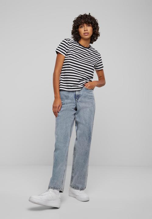 Produktbild Urban Classics Ladies Regular Striped Tee - 142653 (4XL)