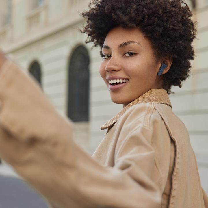Image du produit Hama Écouteurs Bluetooth® Spirit Unchained, True Wireless Earbuds, ENC, FC, BL (ANC, 16 h, Sans fil)