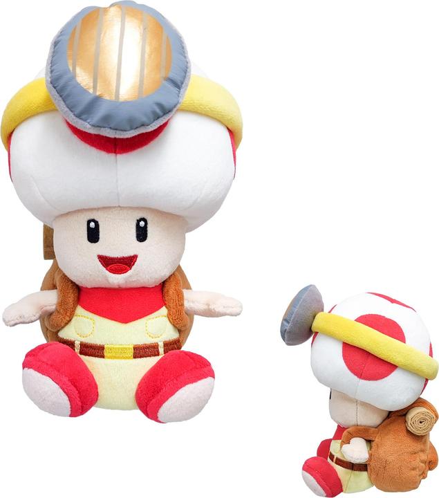 Image du produit NoName CAPTAIN TOAD - Capitaine Toad - Peluche 18cm (18 cm)