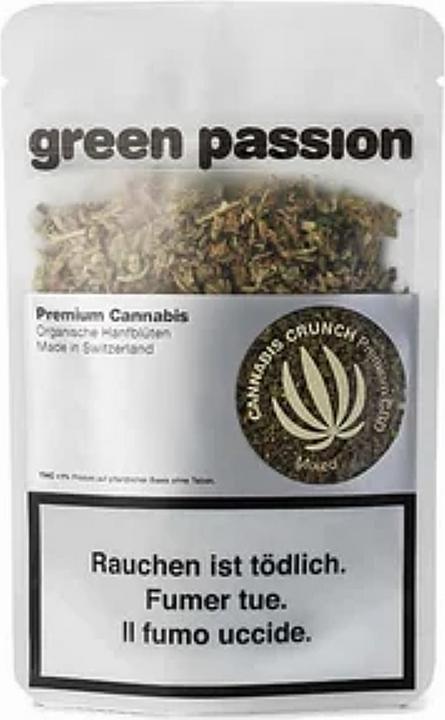Immagine prodotto Green Passion Cannabis Crunch (200 g, Interno)