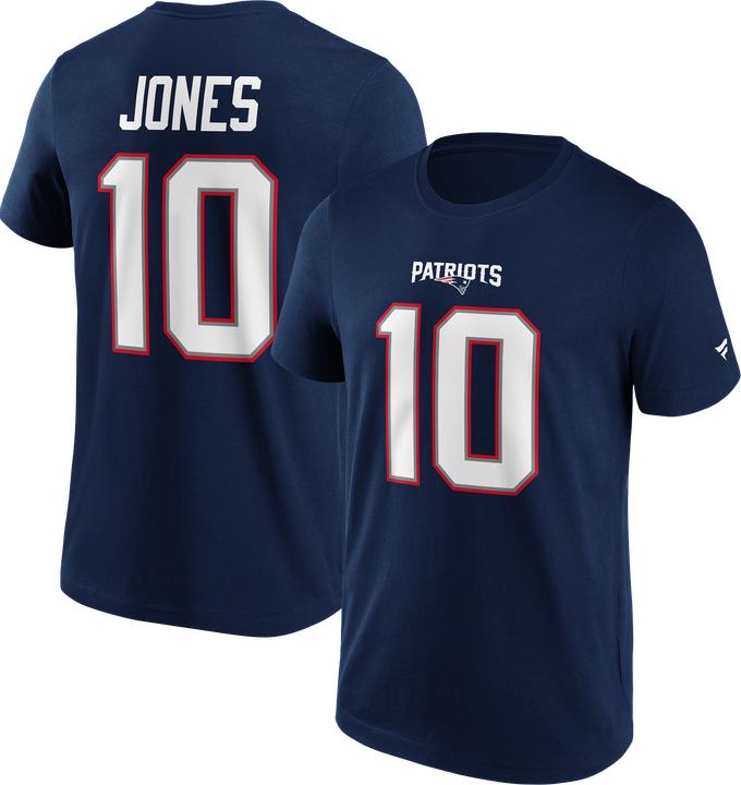 Actual product image Fanatics New England Patriots Graphic T-Shirt Jones 10 L (L)