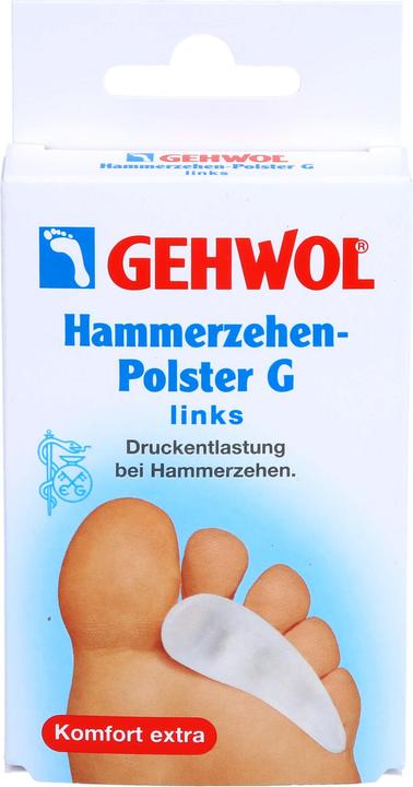 Gehwol Hammerzehen-Polster G links (Sohlen)