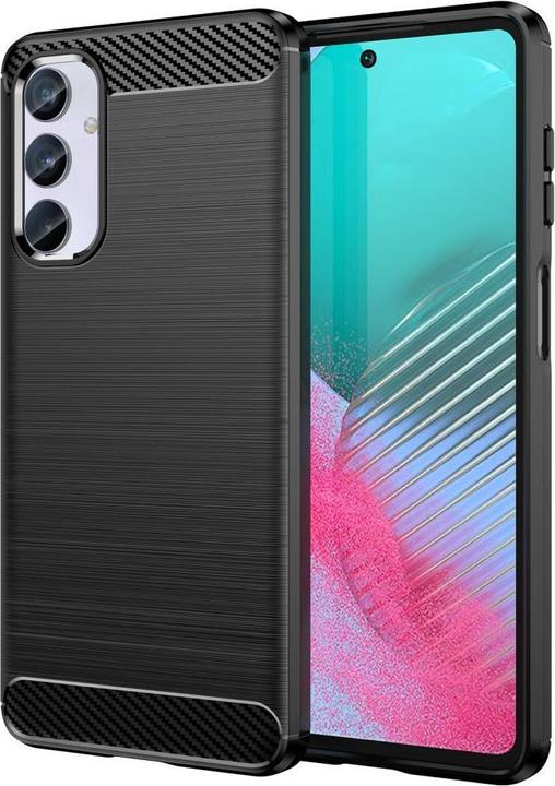 Image du produit Hurtel Etui souple à motif carbone pour Samsung Galaxy M54 Carbon Case - noir (Samsung Galaxy M54)