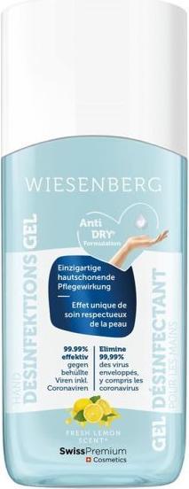 Image du produit Wiesenberg Gel désinfectant pour les mains gel (5000 ml)