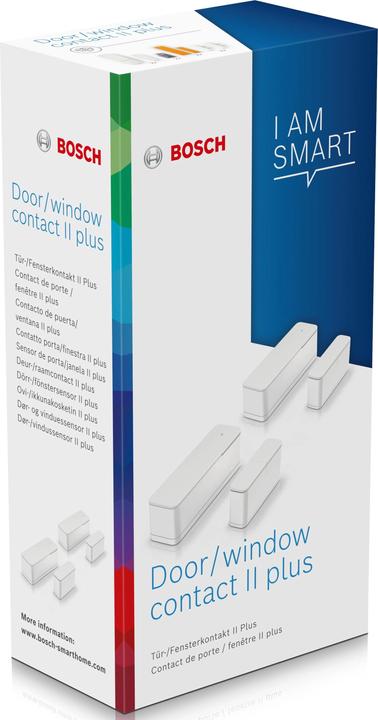 Produktbild Bosch Smart Home Tür-/Fensterkontakt II Plus, weiss, 2er Paket