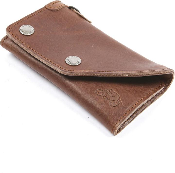 Actual product image Helstons Leather motorcycle wallet