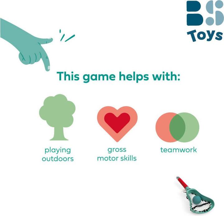 Actual product image GCS BS TOYS Activity game Lacrosse Kit