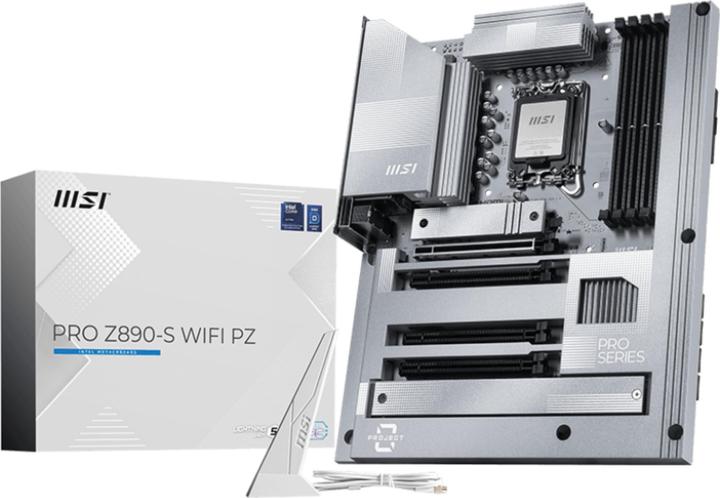Produktbild MSI PRO Z890-S WIFI PZ (LGA 1851, Intel Z890, ATX)
