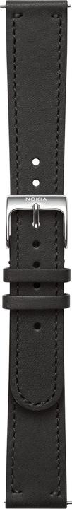 Produktbild Withings Wristband (18 mm, Edelstahl, Kalbsleder)