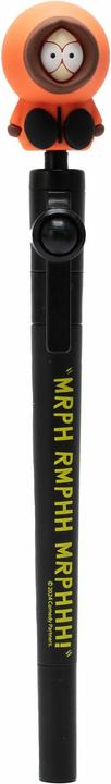 Actual product image Thumbs Up South Park biros, fidget pen with stick-on figure, pen in merchandise