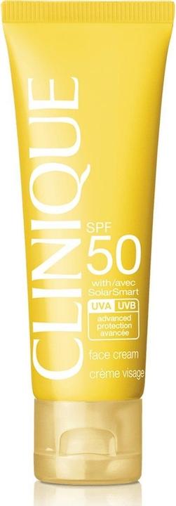 Actual product image Clinique Sun Face Cream SPF 50 (Sun cream face, SPF 50, 50 ml)