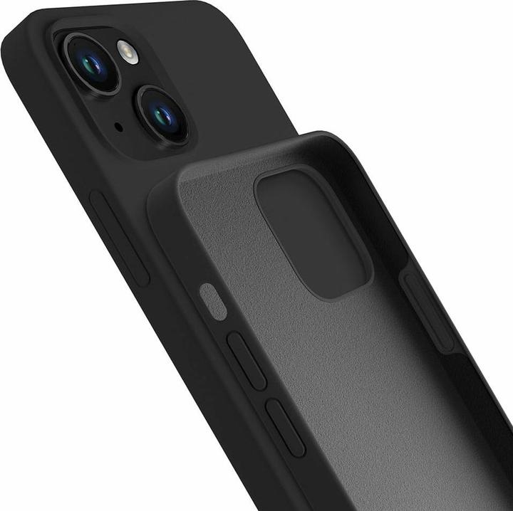 Produktbild 3MK iPhone 14 Hülle aus der Silicone Case Serie - Schwarz (Apple iPhone 14)
