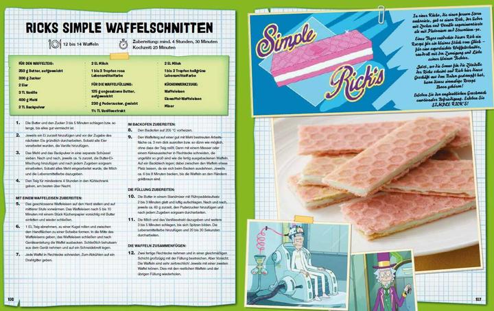 Produktbild Panini Rick and Morty: Das offizielle Kochbuch (Deutsch, August Craig, James Asmus, 2022)