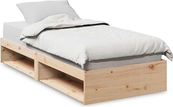 Image du produit VidaXL Lit de jour sans matelas 100x200 cm en pin massif Canapé-lit (100 x 200 cm)