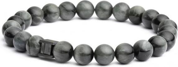 Immagine prodotto Gemini Bracciale Gemelli - Pietra Naturale Occhio Di Falco - Taglia M