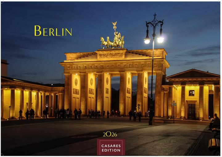 Actual product image Berlin 2026 L 35x50cm (35 x 50 cm, German)