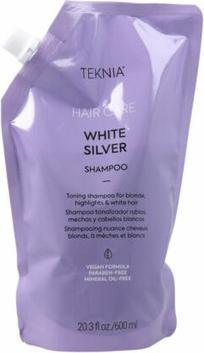 Actual product image Lakmé Teknia Hair Care White Silver Shampoo Refill 600ml (600 ml, Silver shampoo)