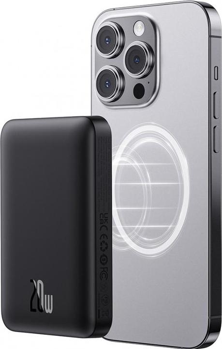 Actual product image Baseus Magnetic Mini Air Powerbank (10000 mAh, 20 W, 37 Wh)