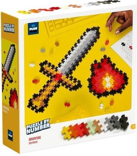 Productafbeelding Plus-Plus Puzzel Door Getal Avontuur 250st - (3910)