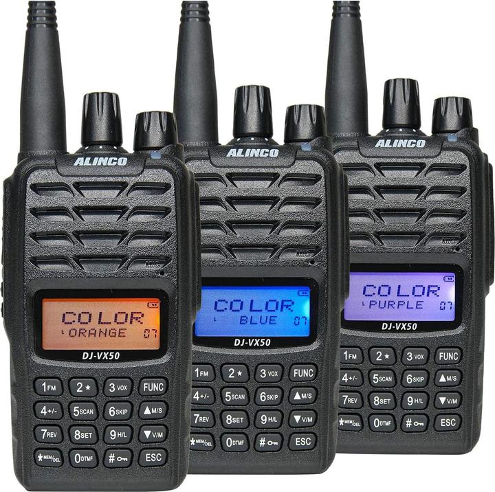 Actual product image Alinco Amateur handheld radio DJ VX 50E VHF/UHF (0.01 km)