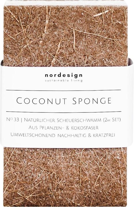 Produktbild Nordesign Kokos Schwamm (2 Stk.)