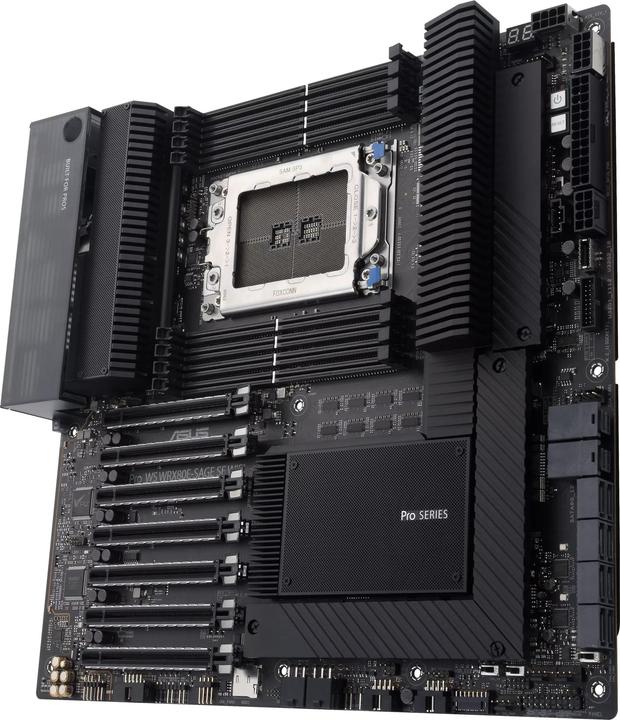 Image du produit ASUS Pro Ws Wrx80e-Sage Se Wifi (sWRX8, AMD WRX80, E-ATX)