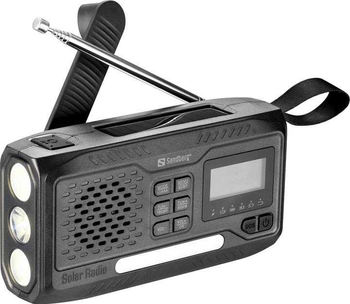 Productafbeelding Sandberg Survivor DAB radio ALLin1 4500 (DAB+, FM, Bluetooth, WiFi)